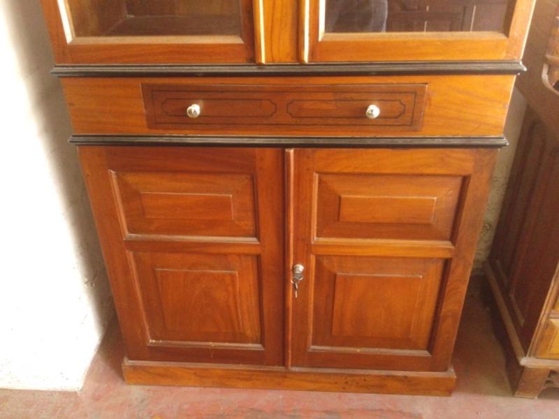 Display Cabinet Jackwood and Ebony